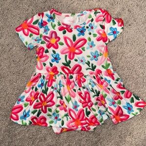 Colorful Floral Baby Dress by Mila & Rose